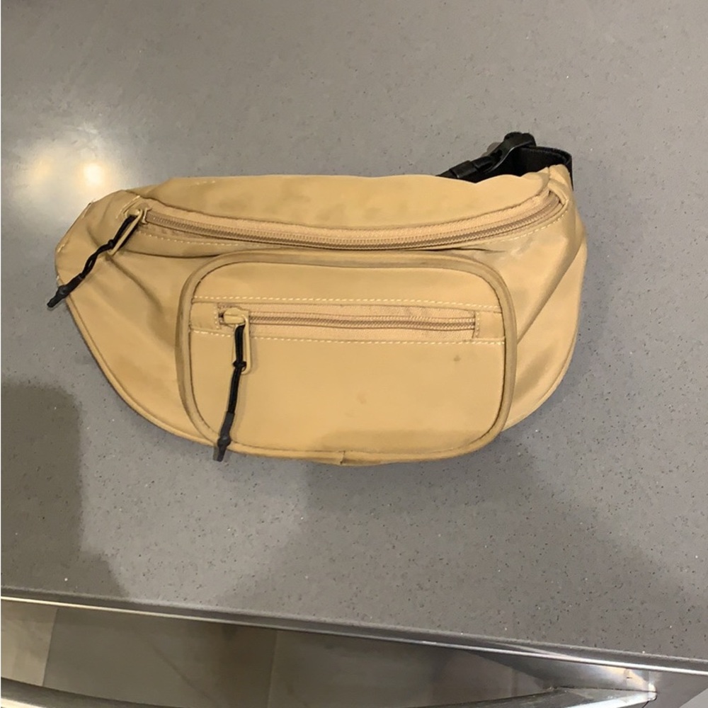 Beige Waist Bag / Fanny Pack